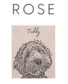 Personalized Pet Photo Blanket