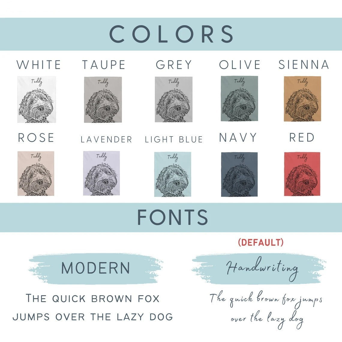 Personalized Pet Photo Blanket