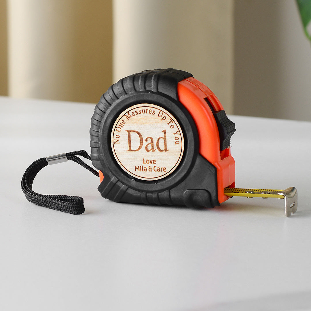 Personalized Tape Measure for Men – Custom Christmas Gift for Dad, Husband or Grandpa