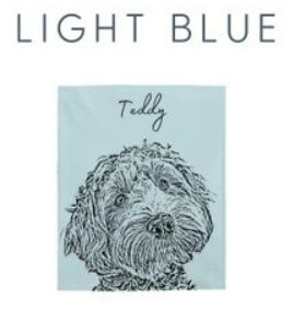 Personalized Pet Photo Blanket