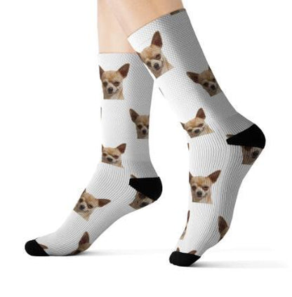 Custom Pet Head Print Socks