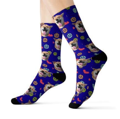 Custom Pet Head Print Socks
