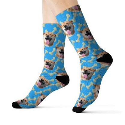 Custom Pet Head Print Socks