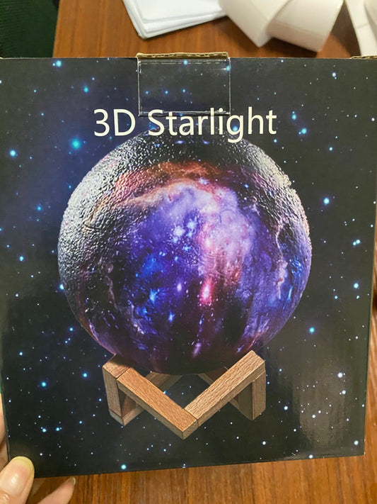 Customised Moon Lamp – Personalized Printed Photo & Text 3D Moon Lamp Gift