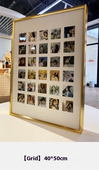 Custom Photo Puzzle in Frame – Personalized Square Photo Frame Table Decoration Gift
