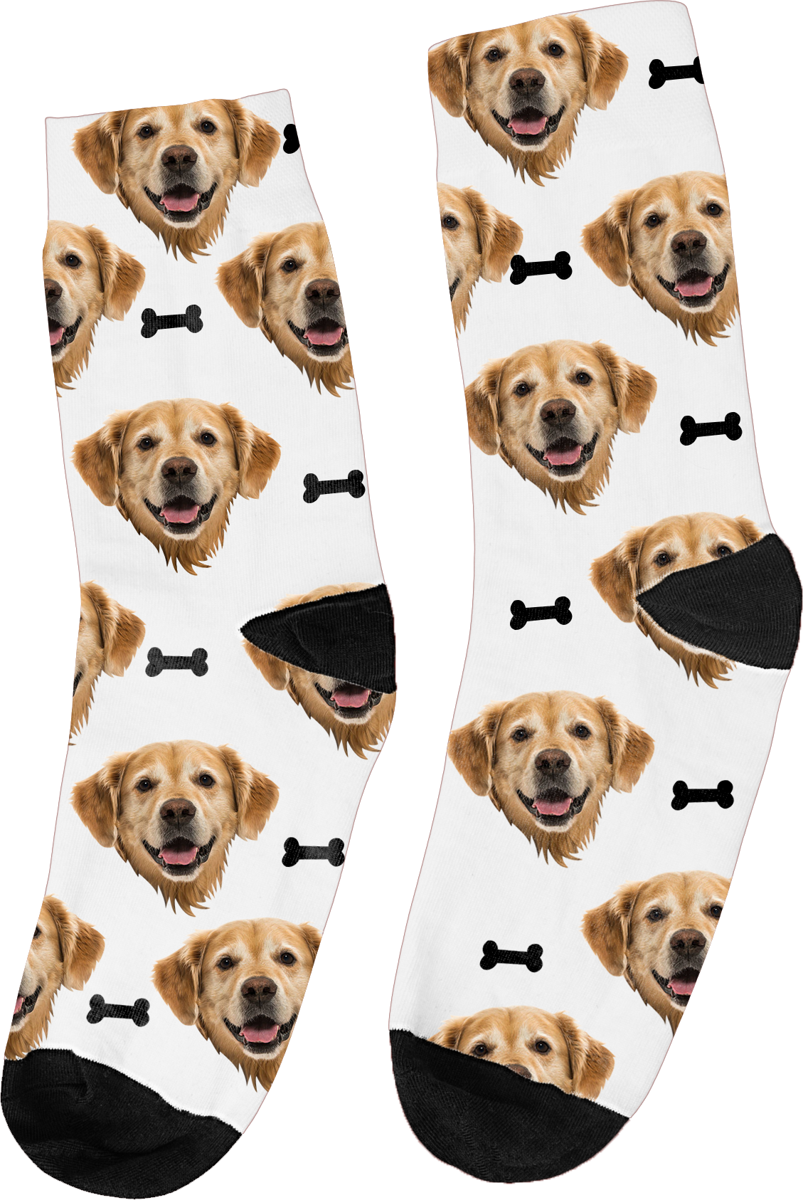 Custom Pet Head Print Socks