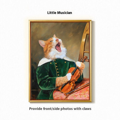 Custom Pet Oil Painting Portrait