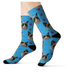 Custom Pet Head Print Socks