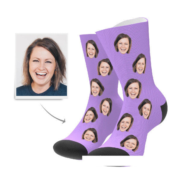 Personalized Family Photo Socks