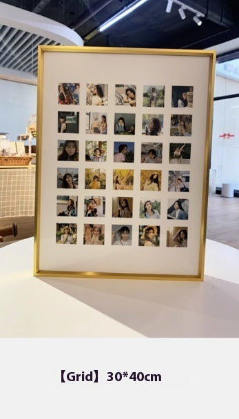 Custom Photo Puzzle in Frame – Personalized Square Photo Frame Table Decoration Gift