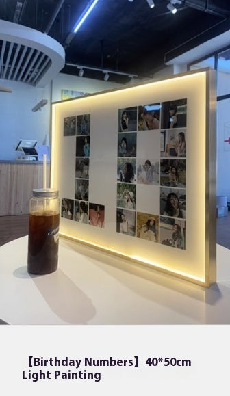 Custom Photo Puzzle in Frame – Personalized Square Photo Frame Table Decoration Gift