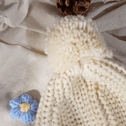 Personalized Handmade Crochet Hat – 3D Letter Children’s Name DIY