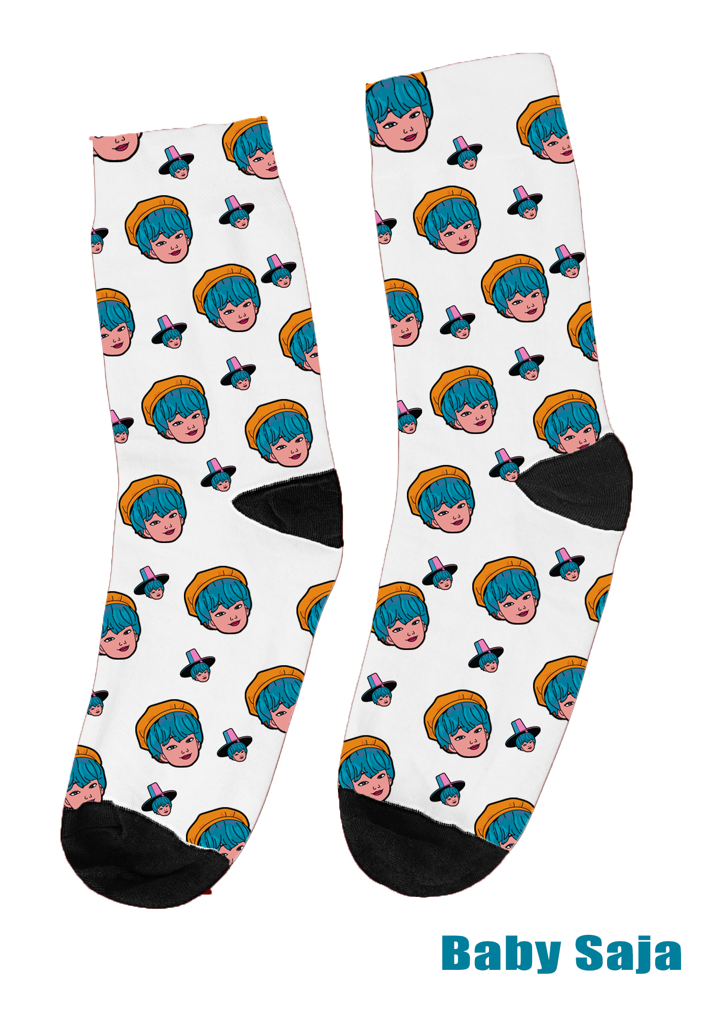 Custom Anime Cotton Socks 🎨✨