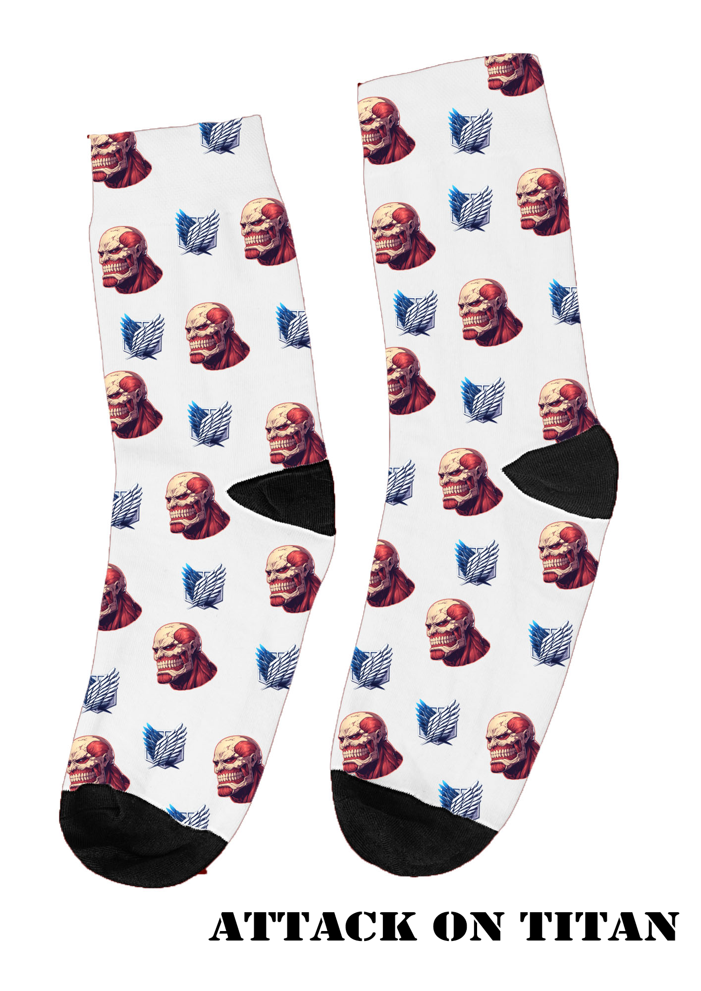 Custom Anime Cotton Socks 🎨✨
