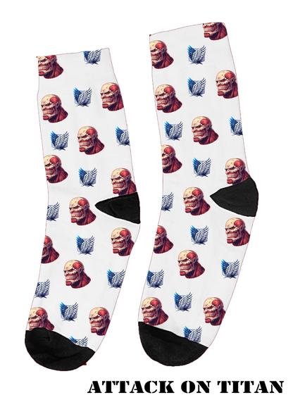 Custom Anime Cotton Socks 🎨✨