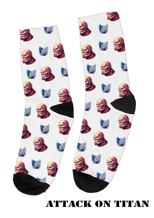 Custom Anime Cotton Socks 🎨✨