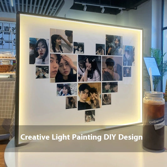 Custom Photo Puzzle in Frame – Personalized Square Photo Frame Table Decoration Gift