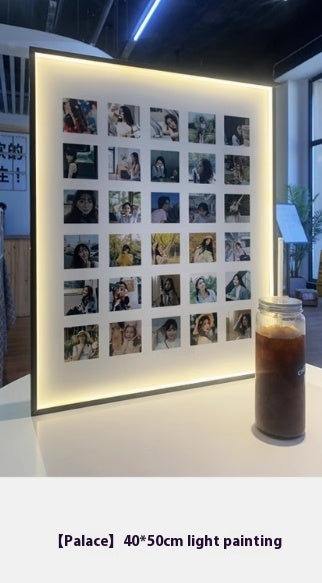 Custom Photo Puzzle in Frame – Personalized Square Photo Frame Table Decoration Gift