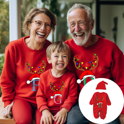 Personalized “A Family of Three/Four” Sweatshirt – Custom Name FamilySweatshirt for Mom, Matching Family Gift