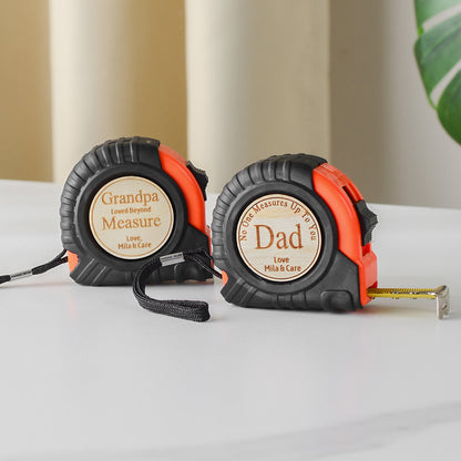 Personalized Tape Measure for Men – Custom Christmas Gift for Dad, Husband or Grandpa