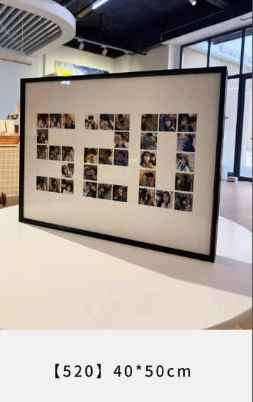 Custom Photo Puzzle in Frame – Personalized Square Photo Frame Table Decoration Gift